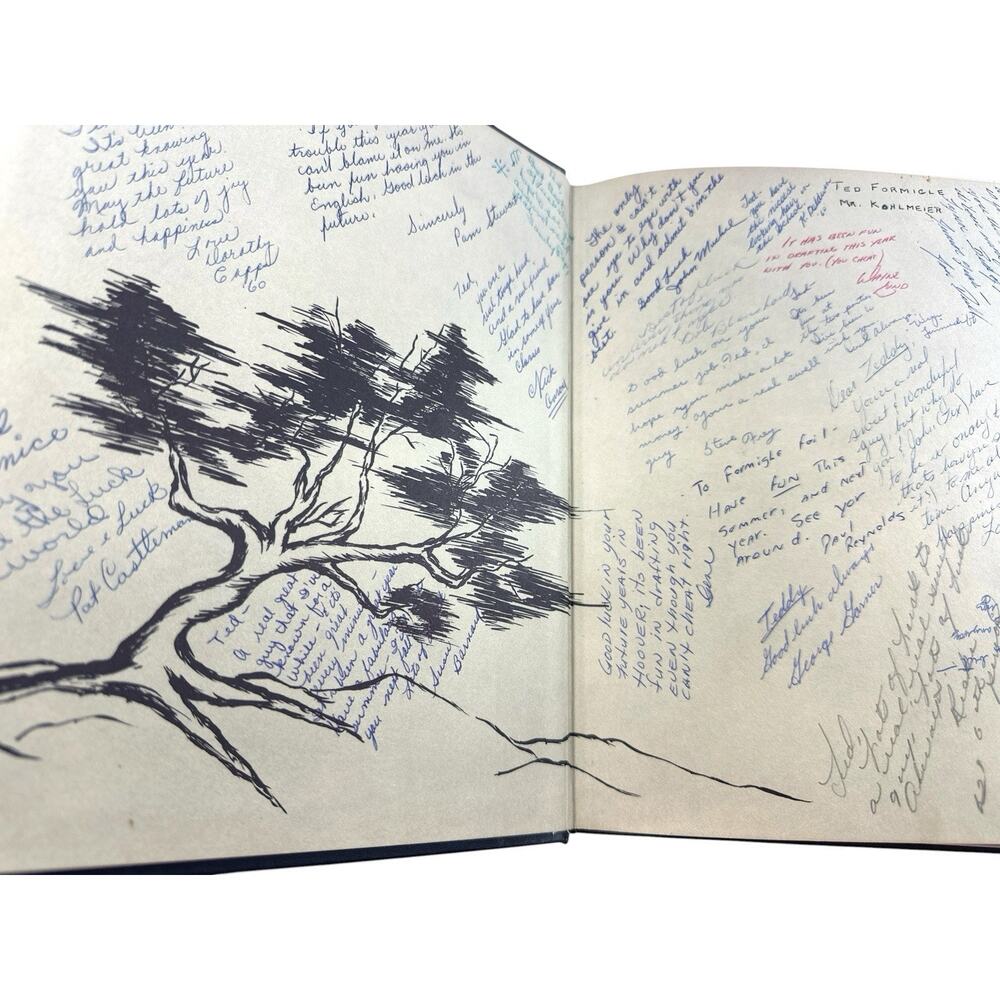 1960 The Scroll Herbert Hoover High School Glendale CA Yearbook Signed - Picture 5 of 8